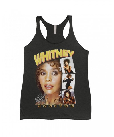 Whitney Houston Ladies' Tank Top | Film Strip Collage Design Shirt $9.11 Shirts