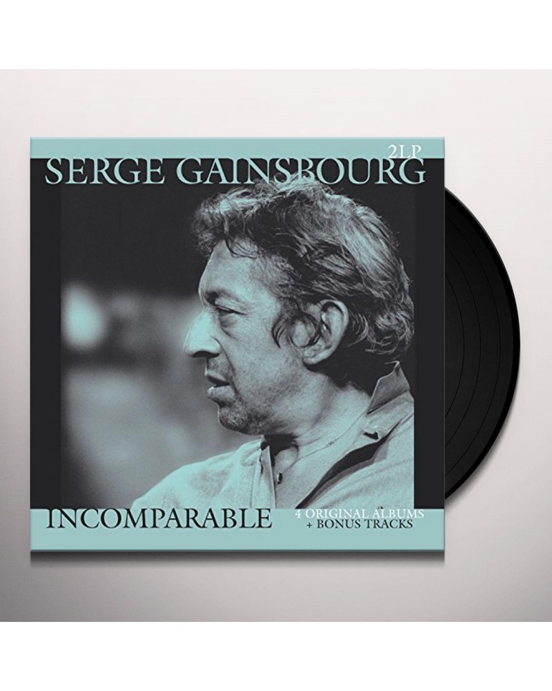 Serge Gainsbourg INCOMPARABLE: 4 ORIGINAL ALBUMS (BONUS TRACKS/ 180G) Vinyl Record $3.96 Vinyl