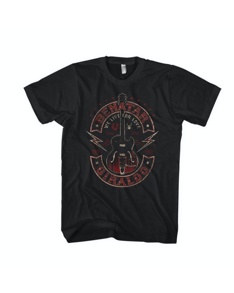 Pat Benatar & Neil Giraldo We Live for Love 2016 Tour Tee $11.20 Shirts