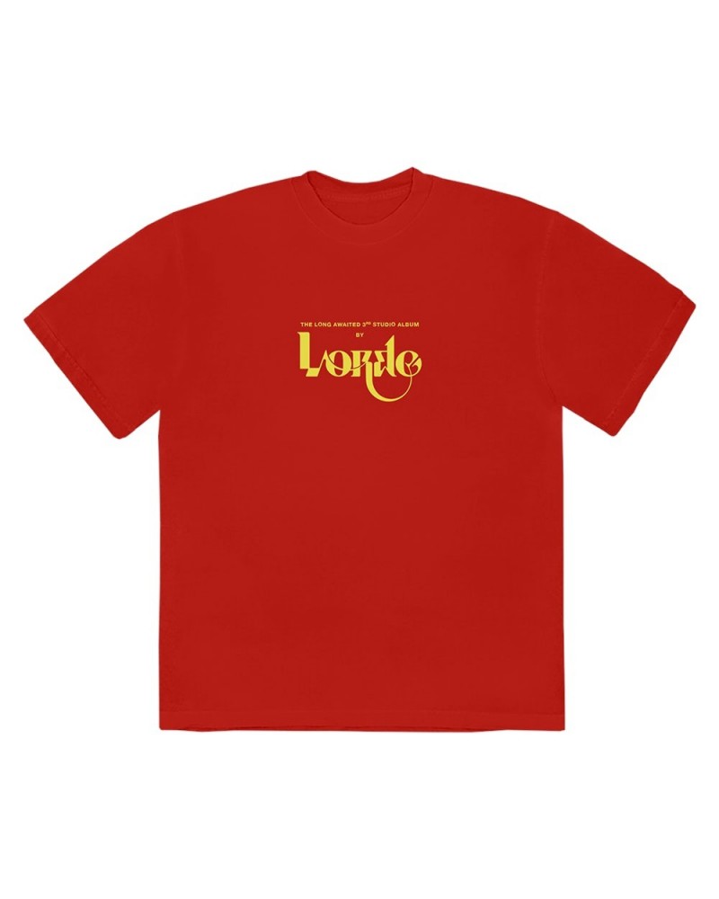 Lorde Solar Power Tracklist T-Shirt I $8.39 Shirts