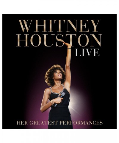 Whitney Houston Live: Her Greatest Performances CD/DVD $7.75 CD