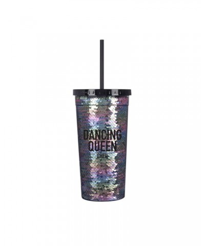 Cher Dancing Queen Sequin Tumbler $6.99 Drinkware