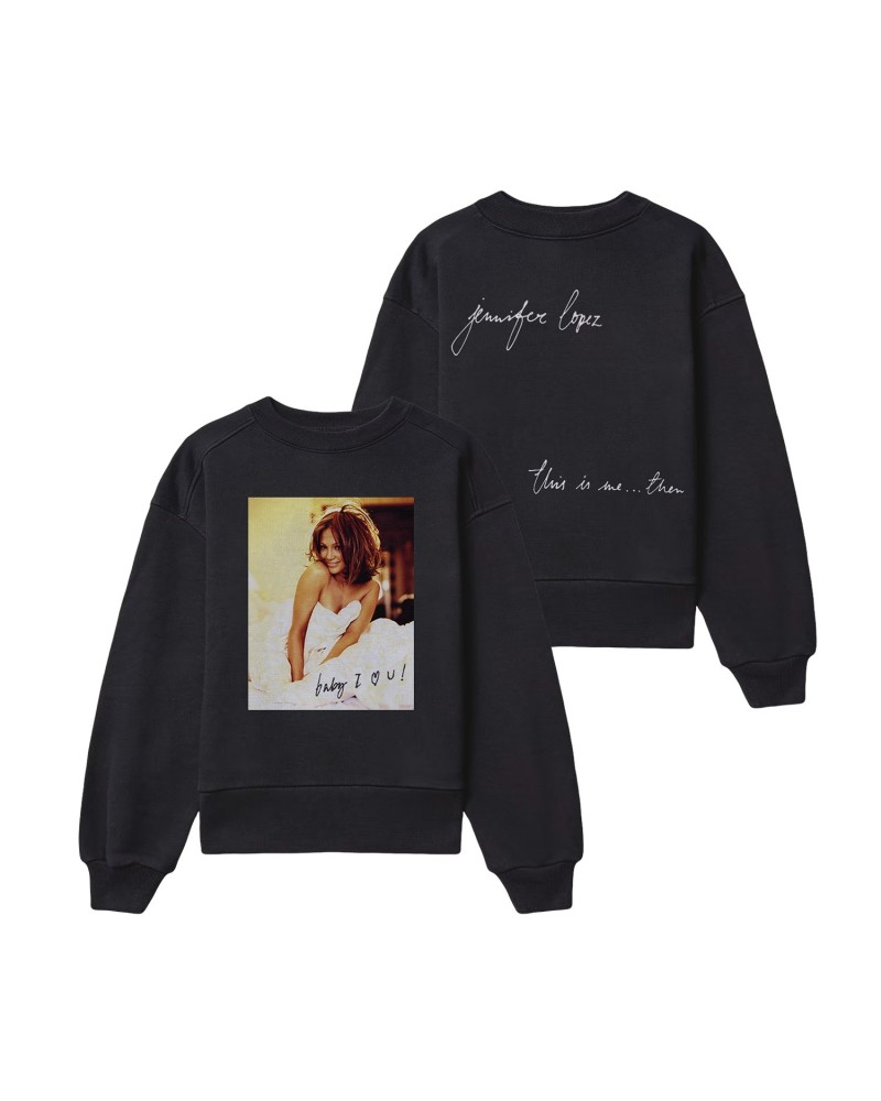 Jennifer Lopez Baby I Love You Crewneck $7.97 Sweatshirts