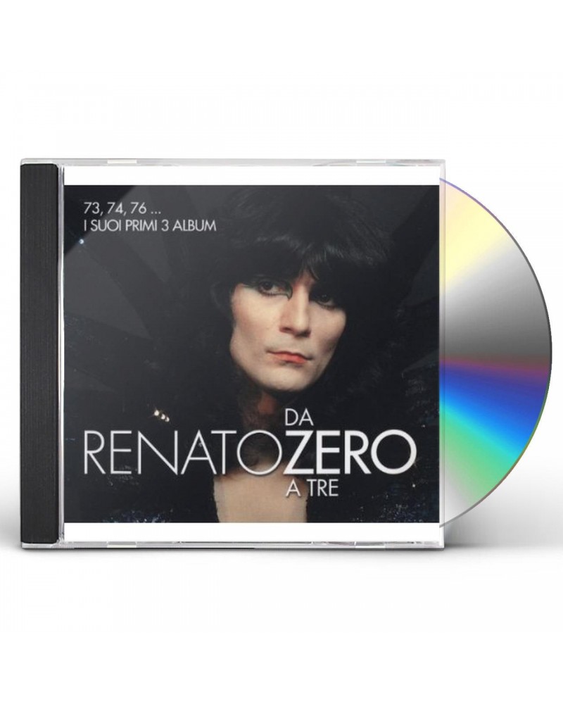 Renato Zero DA ZERO A TRE CD $45.00 CD