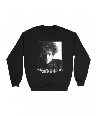 Whitney Houston Sweatshirt | I Will Always Love You Album Photo Image Sweatshirt $8.99 Sweatshirts