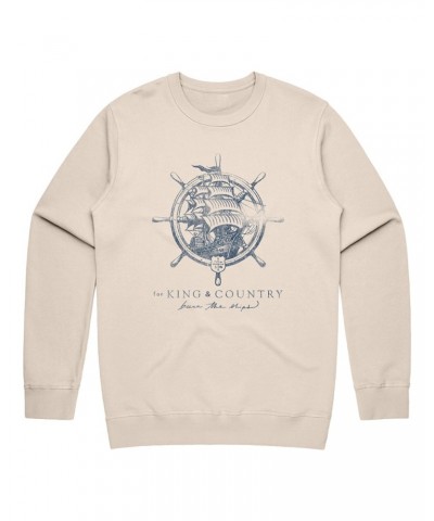 for KING & COUNTRY Burn The Ships Anniversary Crewneck - Cream $6.04 Sweatshirts