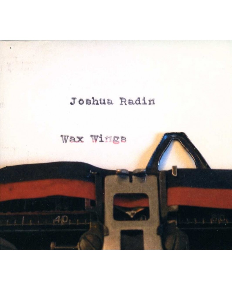 Joshua Radin WAX WINGS CD $13.79 CD