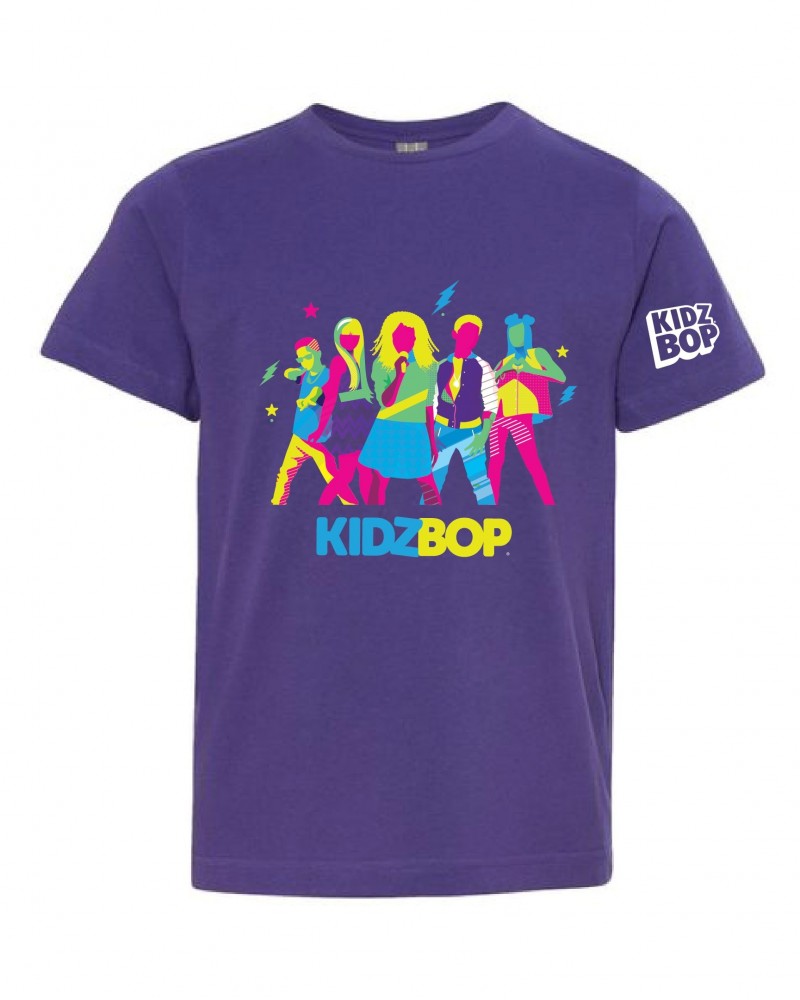 Kidz Bop Pop Star Silhouette Youth Tee (Group) $8.09 Kids