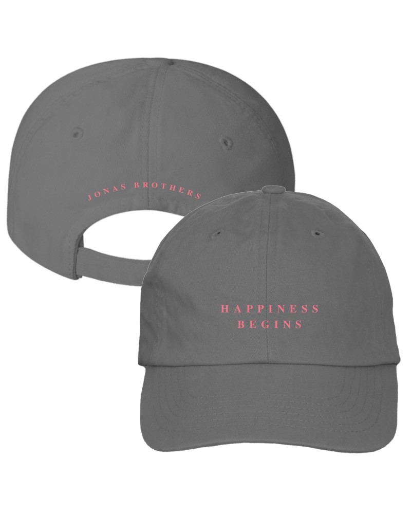 Jonas Brothers HAPPINESS BEGINS HAT - GREY $6.65 Hats