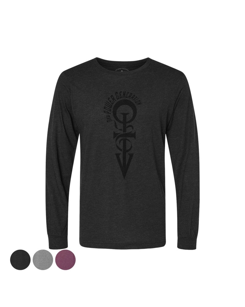 Prince New Power Generation Symbol Long Sleeve T-Shirt $8.22 Shirts