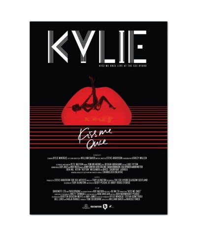 Kylie Minogue Kiss Me Once Live Poster $4.58 Decor