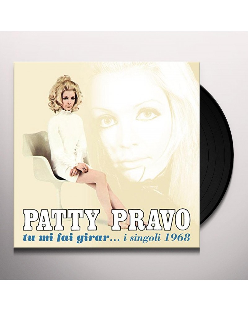 Patty Pravo TU MI FAI GIRAR I SINGOLI 1968 Vinyl Record $22.88 Vinyl