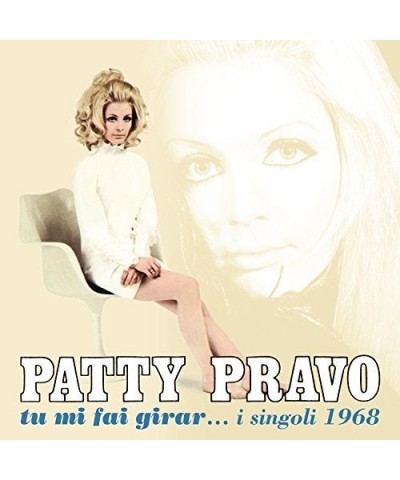 Patty Pravo TU MI FAI GIRAR I SINGOLI 1968 Vinyl Record $22.88 Vinyl