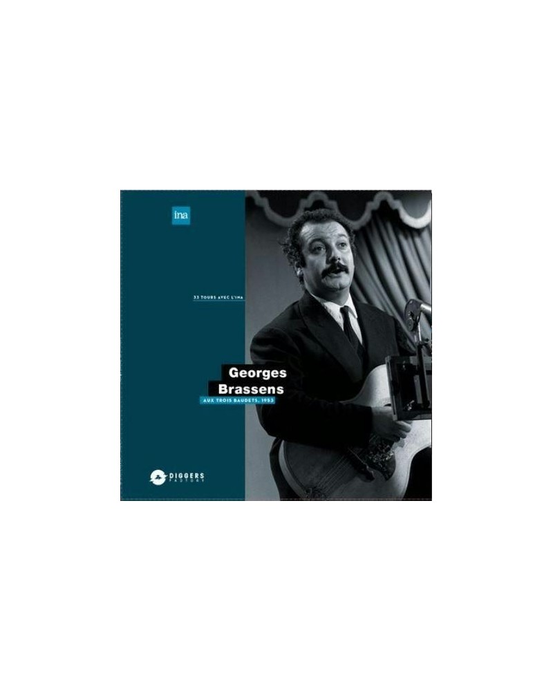 Georges Brassens AUX TROIS BAUDETS 1953 Vinyl Record $2.63 Vinyl