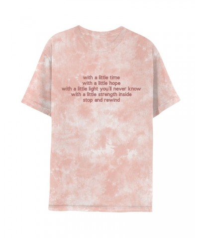 Delta Goodrem Stop And Rewind Tie-Dye Lyric Tee $10.79 Shirts