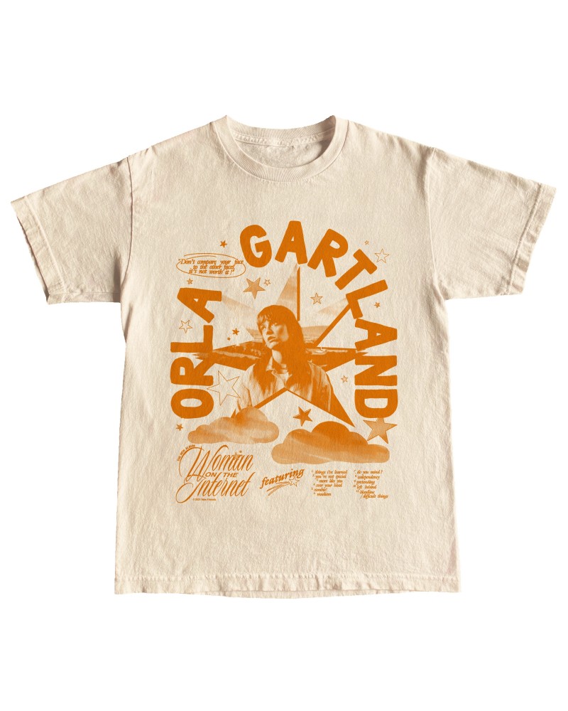 Orla Gartland Woman on the Internet | Natural Tee $9.74 Shirts