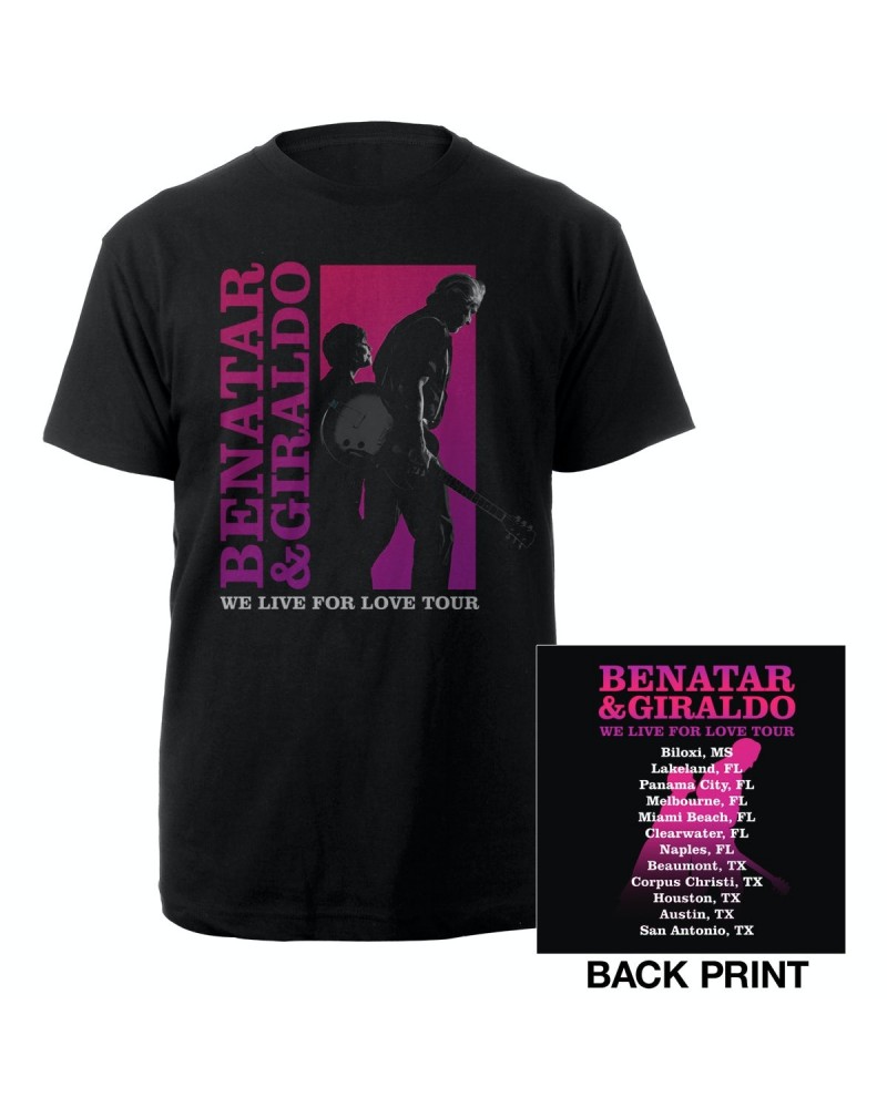 Pat Benatar & Neil Giraldo Benatar & Giraldo Tour Tee $5.03 Shirts