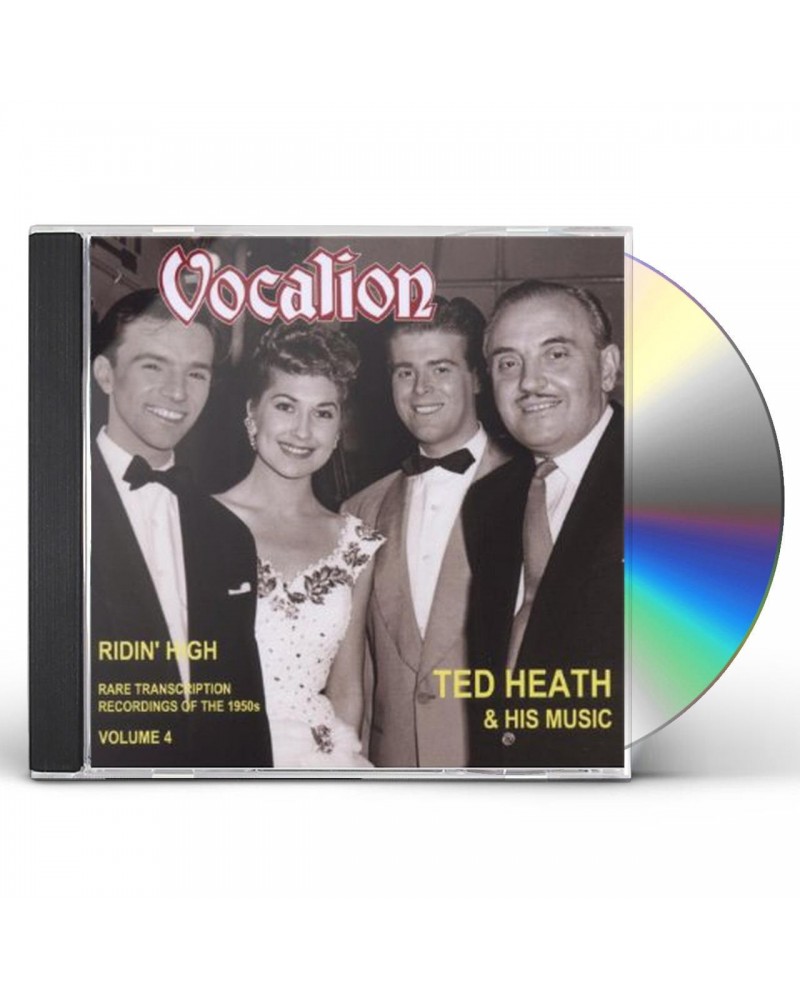 Ted Heath RARE TRANSCRIPTION RECORDINGS OF 1950S 4 CD $19.10 CD