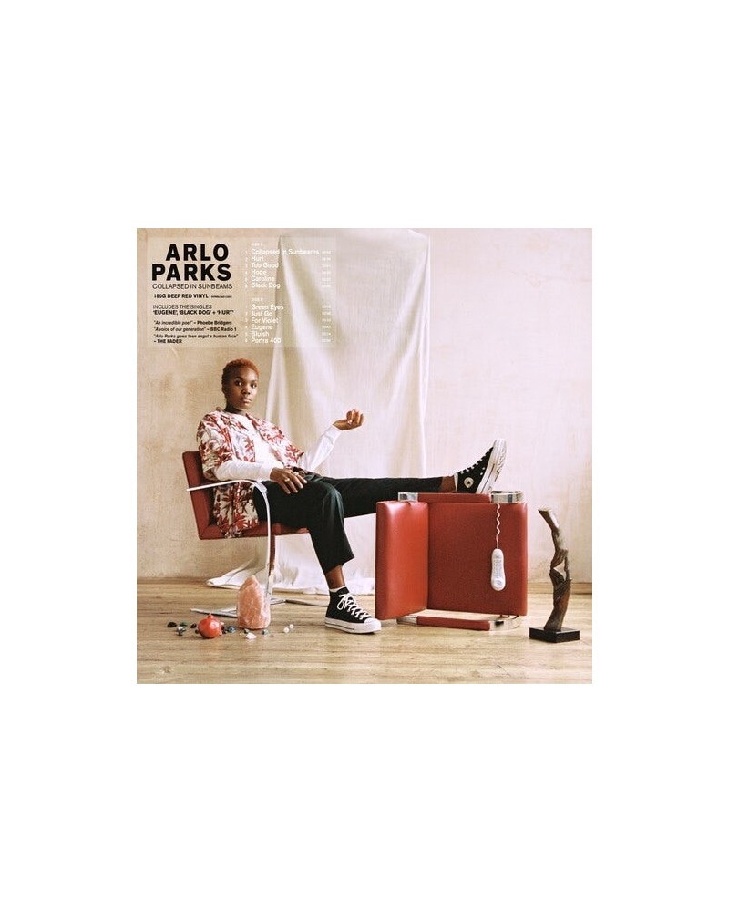 Arlo Parks COLLAPSED IN SUNBEAMS (DEEP RED VINYL) Vinyl Record $7.21 Vinyl