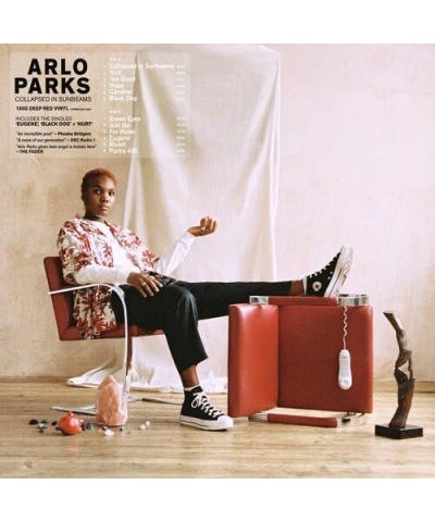 Arlo Parks COLLAPSED IN SUNBEAMS (DEEP RED VINYL) Vinyl Record $7.21 Vinyl