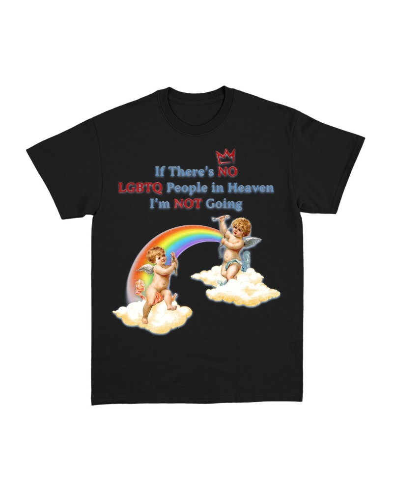 Miles McKenna Heaven Black T-Shirt $5.27 Shirts