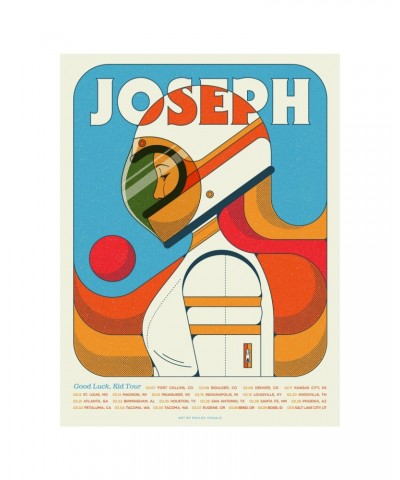 JOSEPH Good Luck Kid 2020 Tour Poster $4.16 Decor