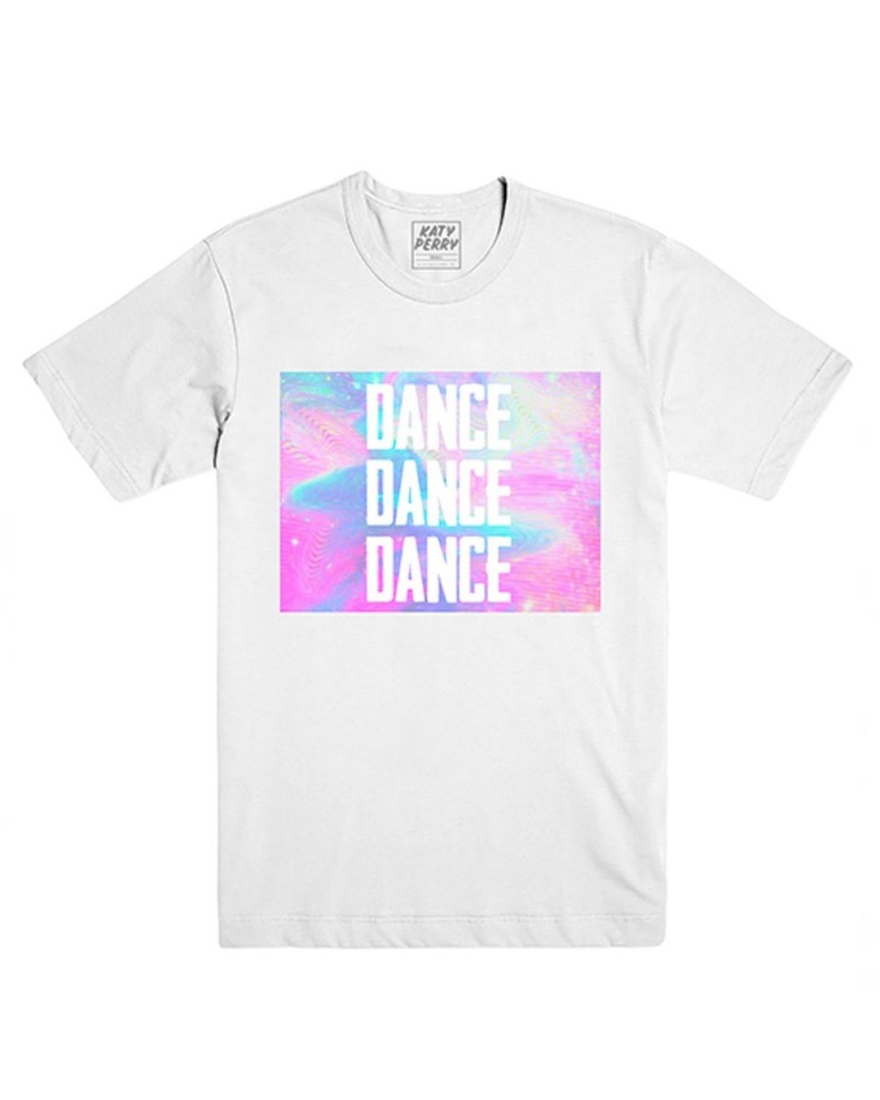 Katy Perry Dance Dance Dance White Short Sleeve T-shirt $31.87 Shirts