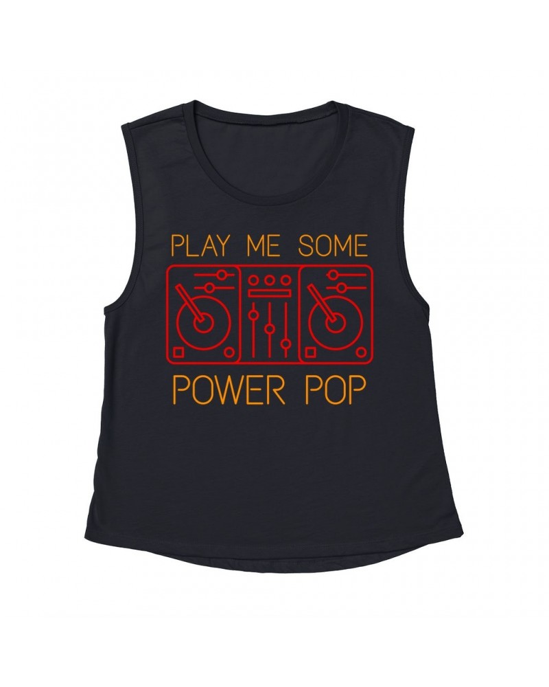 Music Life - Power Pop Muscle Tank | Play Me Some Power Pop Tank Top $7.97 Shirts