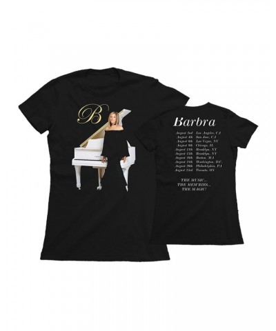 Barbra Streisand White Piano T-Shirt $4.32 Shirts