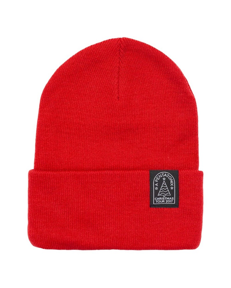 Pentatonix Red Xmas 2017 Beanie $7.28 Hats