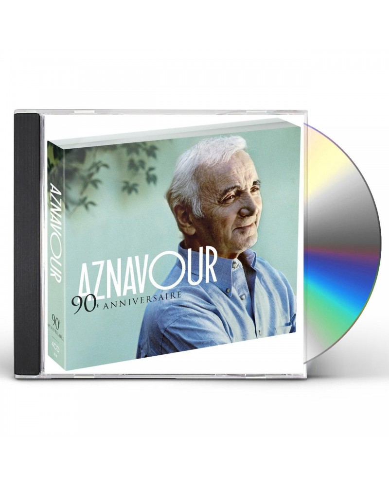 Charles Aznavour 90E ANNIVERSAIRE CD $8.63 CD