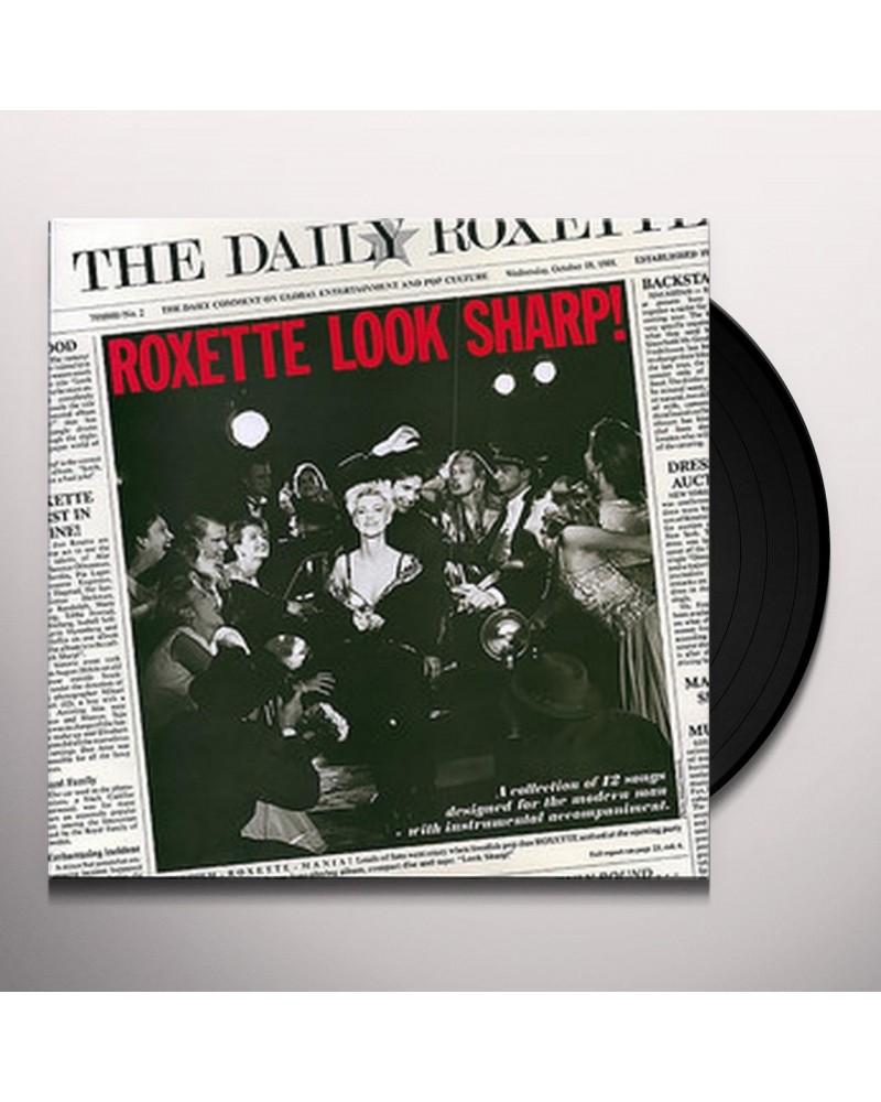 Roxette LOOK SHARP 30TH ANNIVERSARY EDITION Vinyl Record $9.00 Vinyl