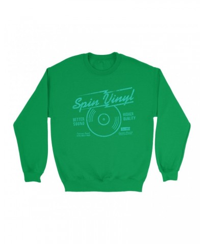 Music Life Colorful Sweatshirt | Spin Vinyl Sweatshirt $4.30 Sweatshirts