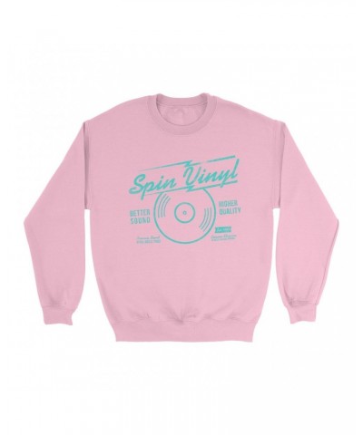 Music Life Colorful Sweatshirt | Spin Vinyl Sweatshirt $4.30 Sweatshirts