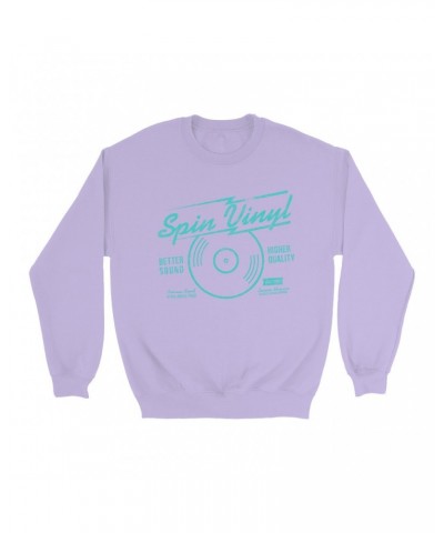 Music Life Colorful Sweatshirt | Spin Vinyl Sweatshirt $4.30 Sweatshirts