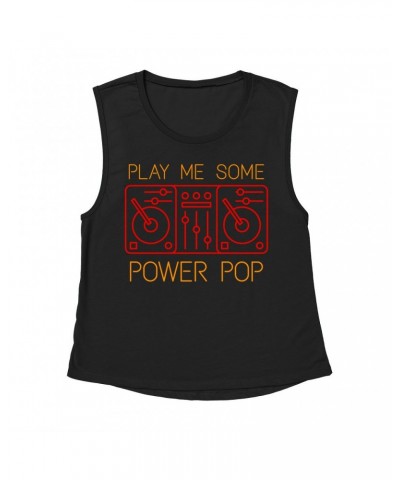 Music Life - Power Pop Muscle Tank | Play Me Some Power Pop Tank Top $7.97 Shirts