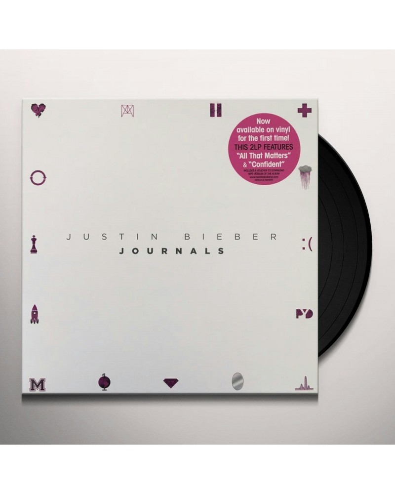 Justin Bieber Journals Vinyl Record $9.76 Vinyl