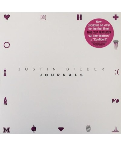 Justin Bieber Journals Vinyl Record $9.76 Vinyl