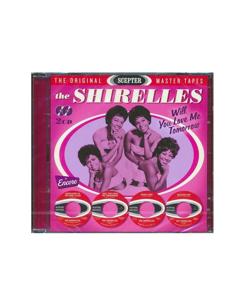 The Shirelles CD - Will You Love Me Tomorrow: The Opriginal Scepter Master Tapes (52 tracks) (2xCD) $8.00 CD