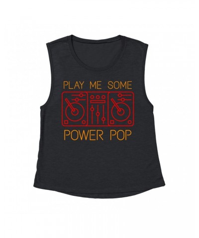 Music Life - Power Pop Muscle Tank | Play Me Some Power Pop Tank Top $7.97 Shirts