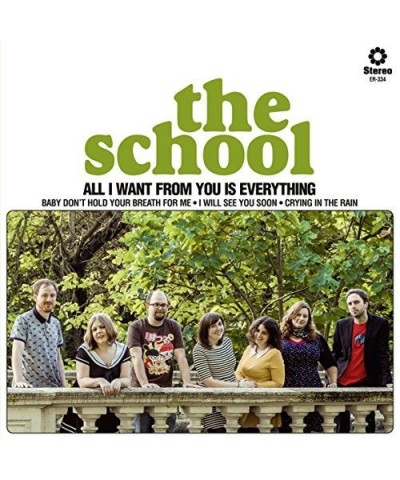 The School All I Want From You Is Everything Vinyl Record $4.75 Vinyl