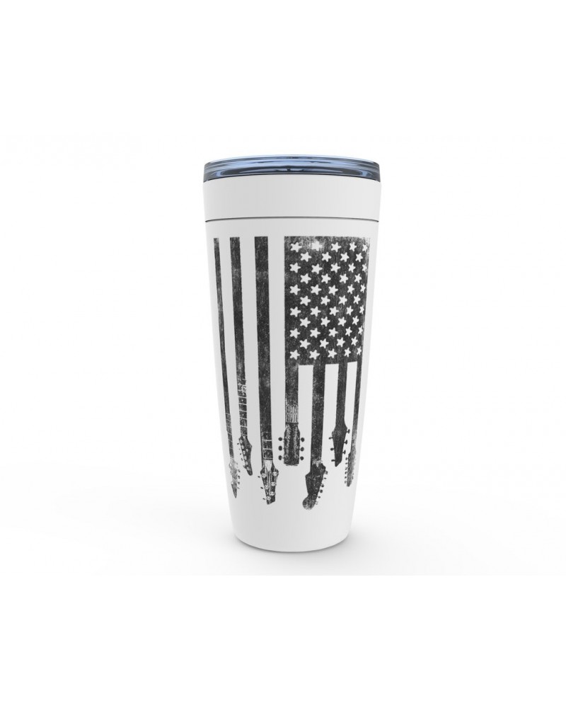 Music Life Viking Tumbler | Flag Guitar Tumbler $7.60 Drinkware