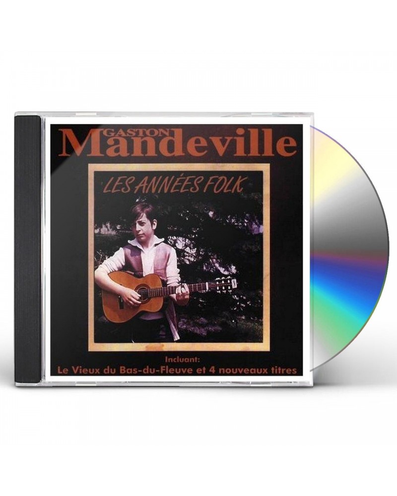 Gaston Mandeville LES ANNEES FOLK CD $9.55 CD