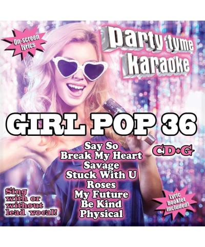 Party Tyme Karaoke GIRL POP 36 CD $12.50 CD