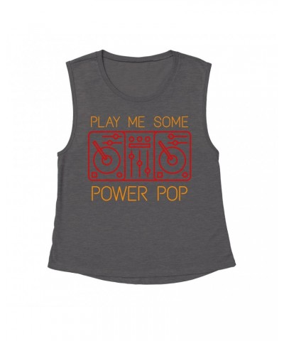 Music Life - Power Pop Muscle Tank | Play Me Some Power Pop Tank Top $7.97 Shirts