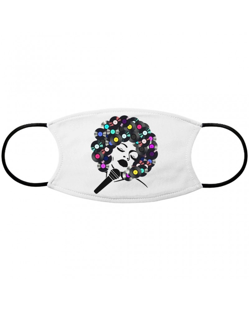 Music Life Face Mask | The Soul Of Vinyl Face Mask $26.51 Accessories