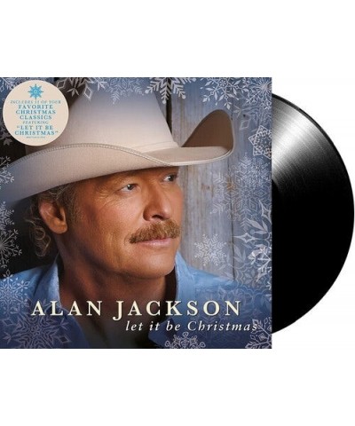 Alan Jackson Let It Be Christmas Vinyl Record $20.40 Vinyl