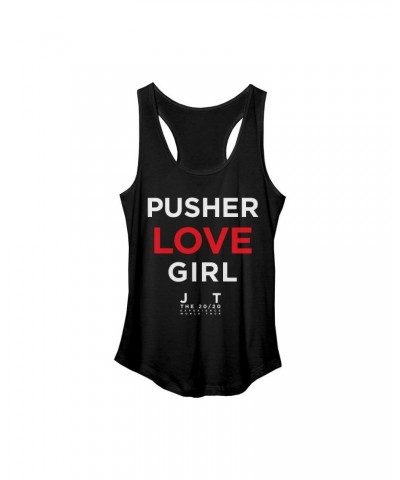 Justin Timberlake Pusher Love Soft Black Tank $8.81 Shirts