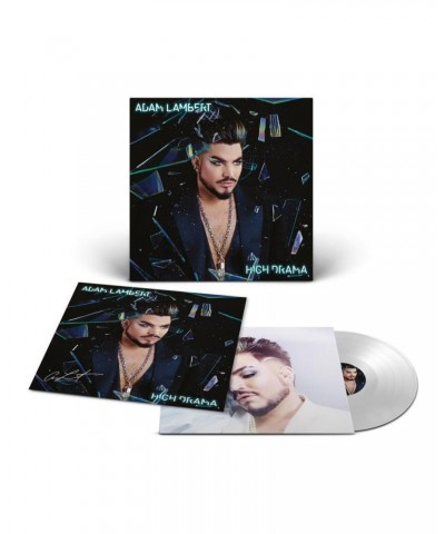 Adam Lambert High Drama (1LP Crystal Clear with Signed Art Card) $16.56 Vinyl