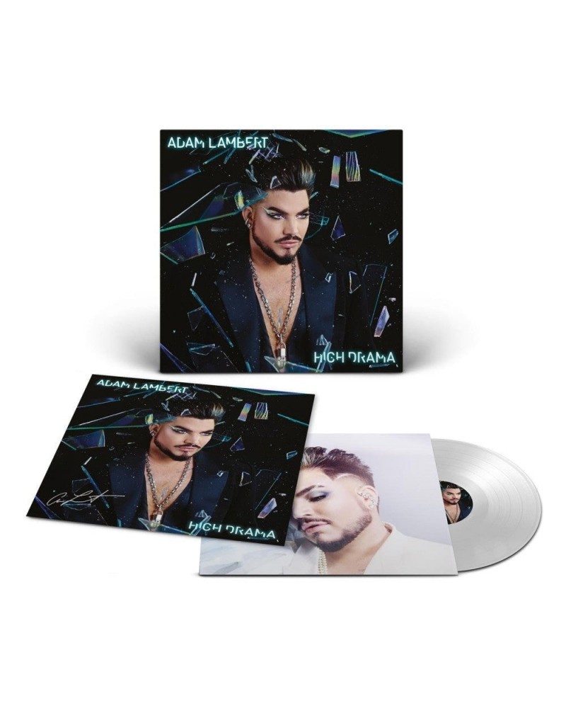 Adam Lambert High Drama (1LP Crystal Clear with Signed Art Card) $16.56 Vinyl